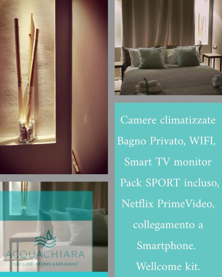 Acquachiara Iseo Deluxe Bed & Breakfast Iseo Center With Garden And Parking Inside Foresteria 외부 사진