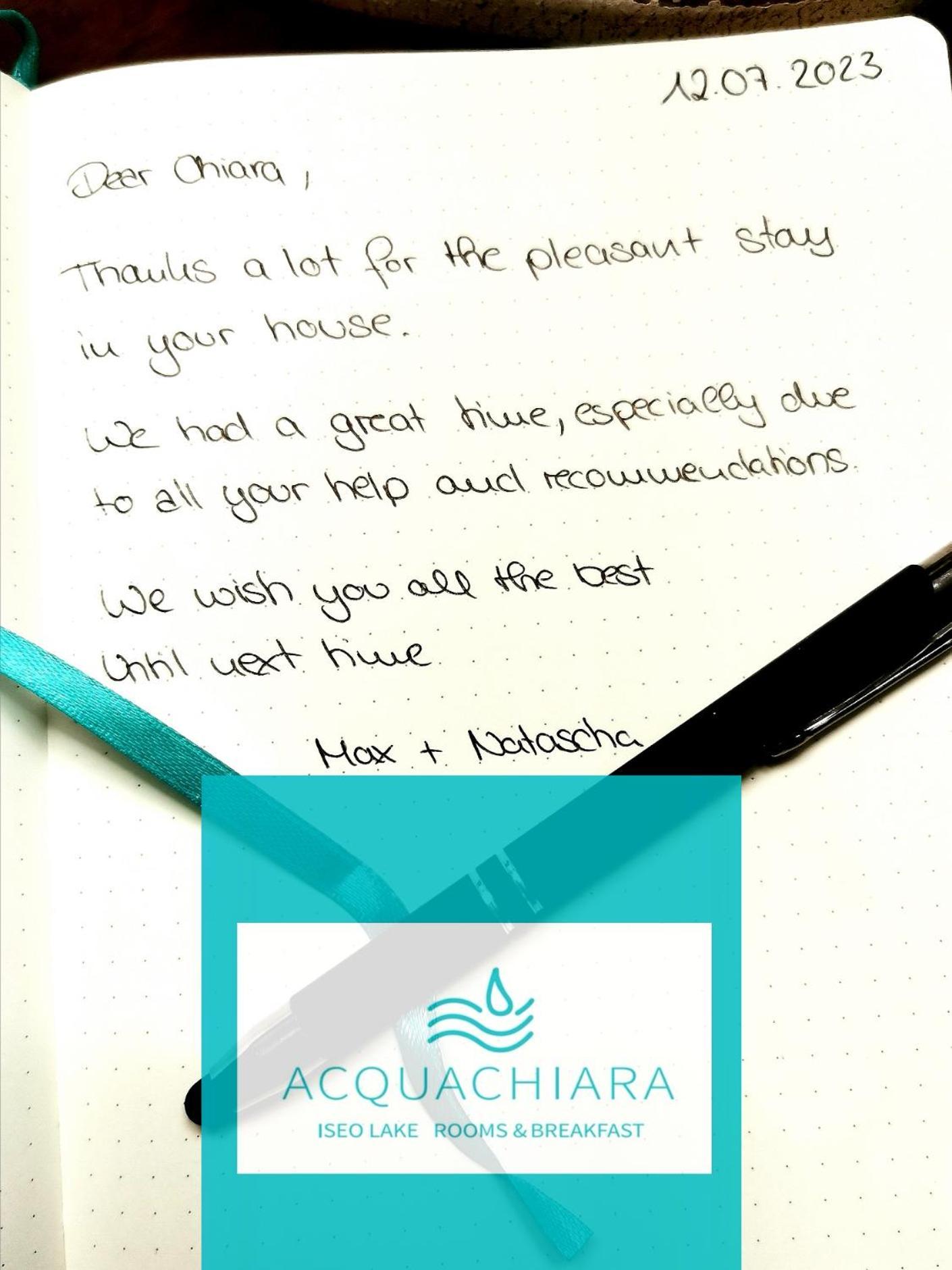 Acquachiara Iseo Deluxe Bed & Breakfast Iseo Center With Garden And Parking Inside Foresteria 외부 사진