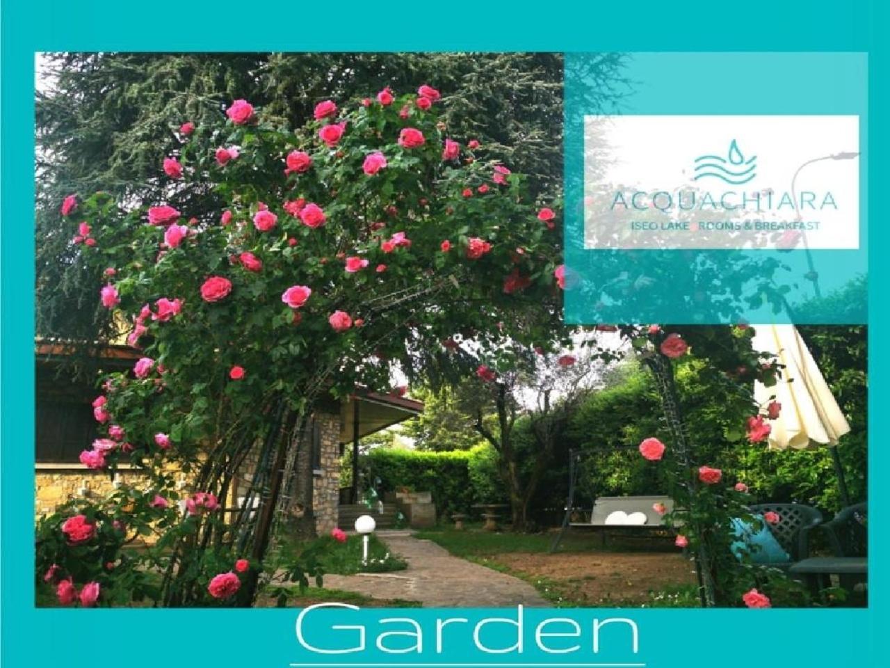 Acquachiara Iseo Deluxe Bed & Breakfast Iseo Center With Garden And Parking Inside Foresteria 외부 사진