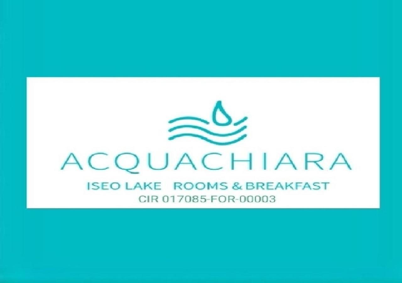 Acquachiara Iseo Deluxe Bed & Breakfast Iseo Center With Garden And Parking Inside Foresteria 외부 사진