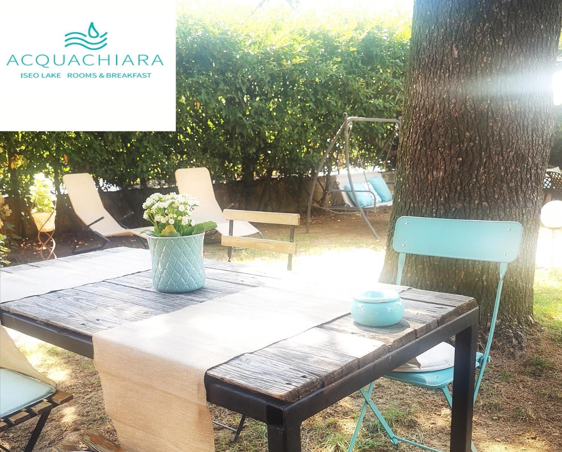 Acquachiara Iseo Deluxe Bed & Breakfast Iseo Center With Garden And Parking Inside Foresteria 외부 사진