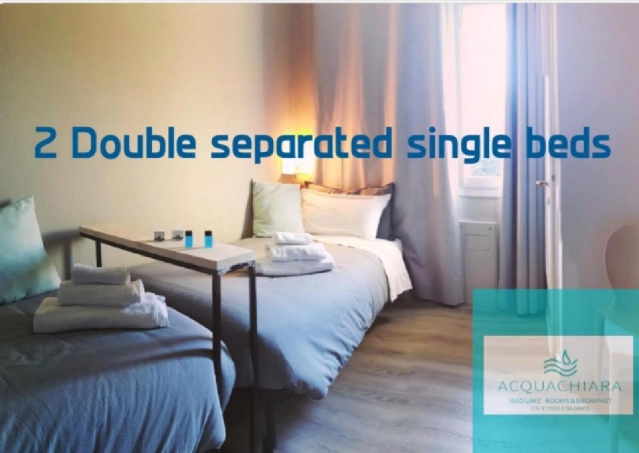 Acquachiara Iseo Deluxe Bed & Breakfast Iseo Center With Garden And Parking Inside Foresteria 객실 사진